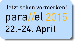 Vormerken parallel 2015 Vormerken parallel 2015